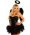 Daisy Corset 4 PC Sexy Sequin "Dark Angel" Costume