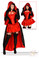 Daisy Corset 5 PC Sexy "Red Riding Hood" Costume
