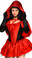 Daisy Corset 5 PC Sexy "Red Riding Hood" Costume