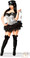 Daisy Corset 4 PC Silver Sequin Pin-Up Cop Costume