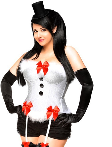 Daisy Corset 4 PC Sexy "Frost Bitten" Costume