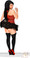 Daisy Corset Plus Size 2 PC Sexy Schoolgirl