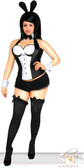 Daisy Corset Plus Size 5 PC Sexy Tuxedo Bunny Costume