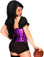 Daisy Corset Plus Size Purple 2 PC Sexy "Football Fantasy" Costume