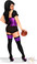 Daisy Corset Plus Size Purple 2 PC Sexy "Football Fantasy" Costume