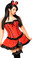 Daisy Corset Plus Size 3 PC Sexy Miss Mouse Costume