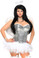 Daisy Corset Plus Size 4 PC Glitter Angel Costume