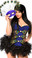 Daisy Corset Plus Size  3 PC Sexy "Pretty Peacock" Costume