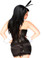 Daisy Corset Plus Size 6 PC Tuxedo Bunny Costume