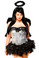 Daisy Corset Plus Size 4 PC Sequin Dark Angel Costume