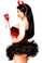 Daisy Corset 4 PC Pin-Up Devil Costume