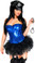 Daisy Corset 4 PC Pin-Up Cop Costume