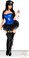 Daisy Corset 4 PC Pin-Up Cop Costume