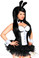Daisy Corset Plus Size 5 PC Sexy Tuxedo Bunny Costume