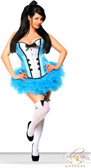 Daisy Corset Plus Size 4 PC Sexy Alice Costume