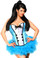 Daisy Corset Plus Size 4 PC Sexy Alice Costume