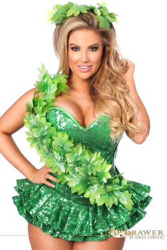 Daisy Corset Top Drawer Premium Ivy Vixen Corset Costume