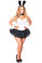 Daisy Corset Lavish Flirty Tuxedo Bunny Corset Costume