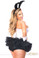 Daisy Corset Lavish Flirty Tuxedo Bunny Corset Costume