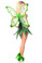 Daisy Corset Top Drawer Green Sequin Fairy Corset Dress Costume