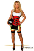 Daisy Corset Top Drawer Five Alarm Firegirl Costume