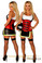 Daisy Corset Top Drawer Five Alarm Firegirl Costume