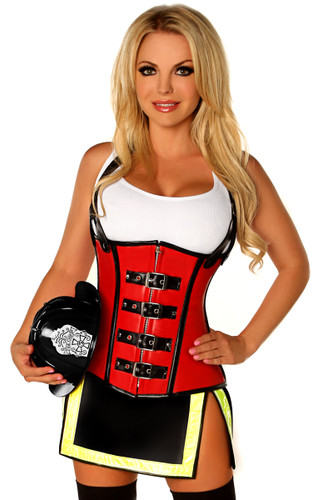 Daisy Corset Top Drawer Five Alarm Firegirl Costume