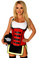 Daisy Corset Top Drawer Five Alarm Firegirl Costume