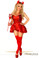 Daisy Corset Top Drawer 4 PC Sexy Devil Costume