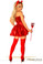 Daisy Corset Top Drawer 4 PC Sexy Devil Costume