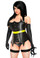 Daisy Corset Top Drawer 4PC Sexy Night Hero Costume