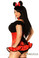 Daisy Corset Top Drawer Plus Size "Miss Mouse" Costume