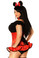Daisy Corset Top Drawer Plus Size "Miss Mouse" Costume