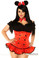 Daisy Corset Top Drawer Plus Size "Miss Mouse" Costume