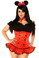 Daisy Corset Top Drawer Plus Size "Miss Mouse" Costume