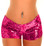 Daisy Corset Pink Sequin Booty Shorts