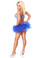 Daisy Corset Royal Blue Tutu
