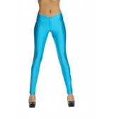 Roma Costume Button Front Pants with Pocket Detail - Turquoise