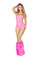 Roam Costume 1Pc Rhinestone Romper with Strap and Mirror Detail