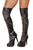 Roma Costume Spike Studded Leggings