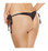 Roma Costume Low Rise Tie Side Bikini Bottom - Black