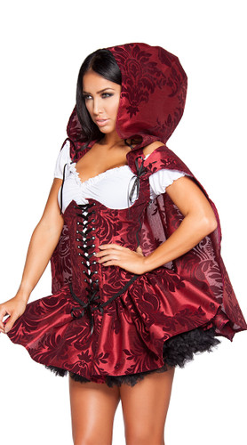 Roma Costume 4PC Lusty LiL' Red