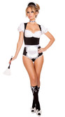Roma Costume 4Pc Foxy Cleaning Maiden