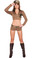 Roma Costume 4Pc Sexy Soldier Babe