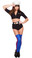Roma Costume 3Pc Navy Yard Mistress
