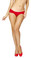Roma Costume Scrunch Shorts - Red