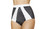 Roma Costume High-Waisted Pinup Style Shorts - Black/White