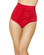 Roma Costume Scrunch Front Short with Band - Red