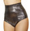 Roma Costume High-Waisted Banded Shorts - Gunmetal
