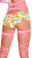Roma Costume Low Rise Shorts - Flowers